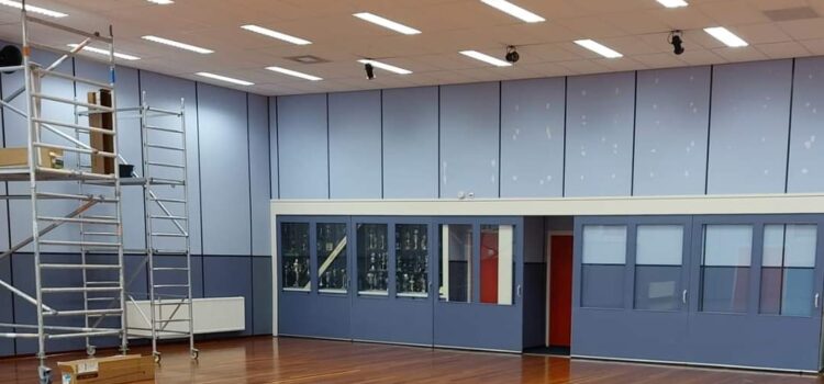 Sluiting zaal