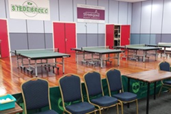 Nieuwe tafeltennistafels! Nieuwe tafeltennistafels!